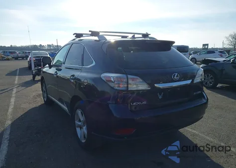 2010 Lexus Rx 350 z USA, uszkodzony, nr VIN 2T2BK1BA8AC025133
